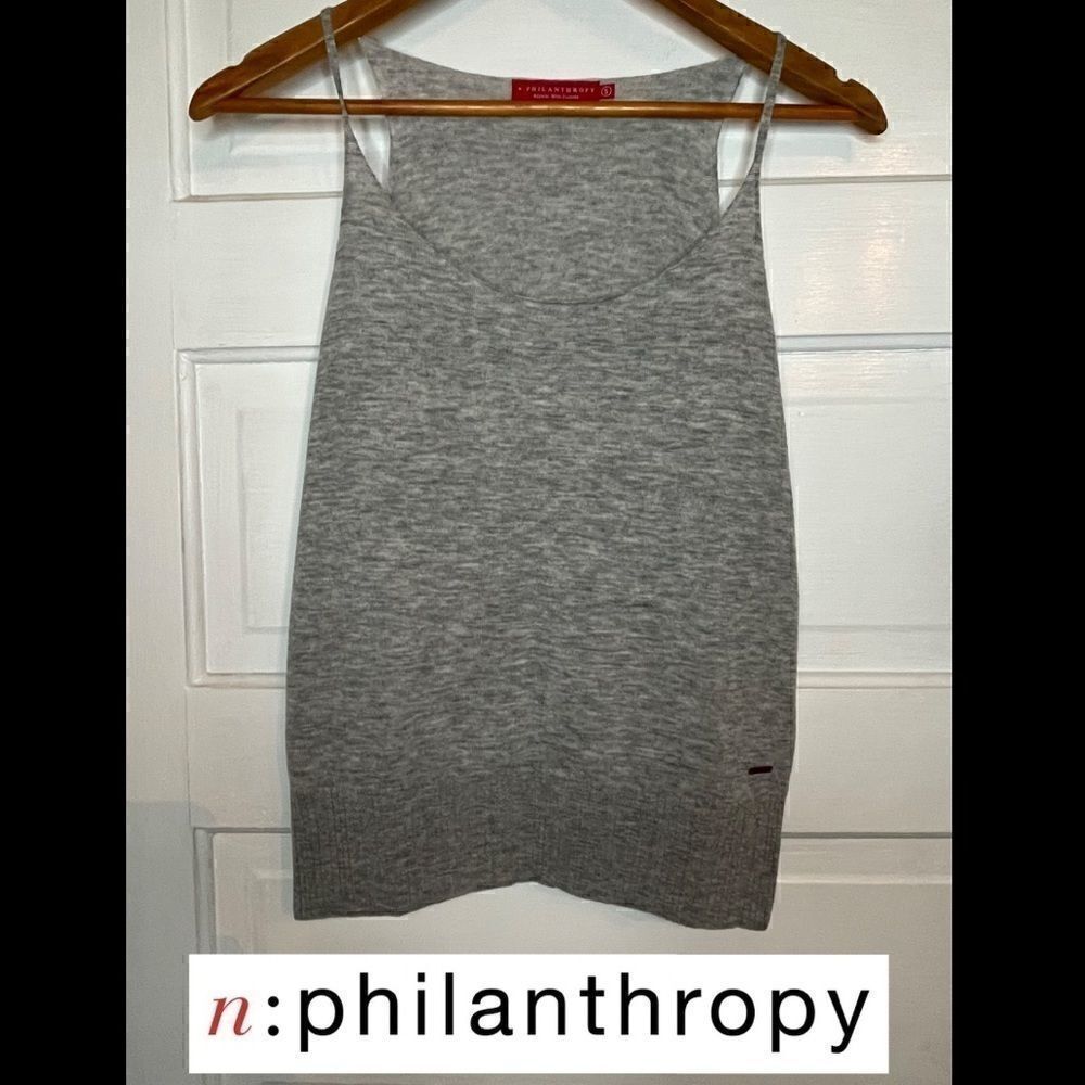 n:PHILANTHROPY Sleeveless Top w/ Spaghetti Straps